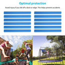 Trampoline Poles Cover - 40cm Trampoline Pole Padding Foam Sleeve 12 Pcs