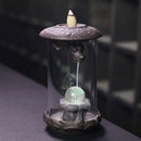Aroma Smoke Smoking Vessel Reflux Incense Sticks Home Office Tea House Decoration