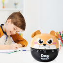 Cartoon Dog Cooking Alarm Countdown Mechanical Timer Kitchen Tools (Khaki)