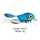#A Japanese Mino 3.8cm 5g Topwater Bionic Crankbait Fishing Lures Artificial Bai