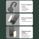 Waterproof Car Seat Back Hook Car Interior Headrest Hanger Holder (Grey)