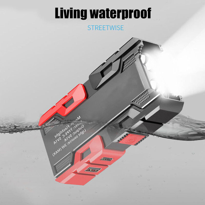 Strong, Powerful, Waterproof Flashlight for Camping Gear Free