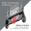 Hand Grip Protection Case Game Console Cover Shell for Switch Lite (Black) Newly