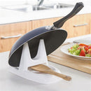 Plate Holder Cap Shelf Stove Organizer Spoon Rest Pot Lid Shelf Pots Cover Rack