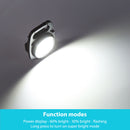 Keychain Flashlights - COB LED 500 Lumens Pocket Brightest Lights (1 Set)