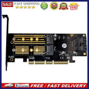 3 in 1 SATA SSD PCIE M.2 NVME Converter M.2 NGFF KeyE to PCI E 4X SATA3 Apapter