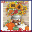Sunflower in Vase Oil Paint By Numbers Kits DIY Handpainted on Canvas Home Decor