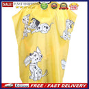 Cartoon Dog Kid Dressing Cape Salon Cover Barber Hair Cut Cloth(Yellow)