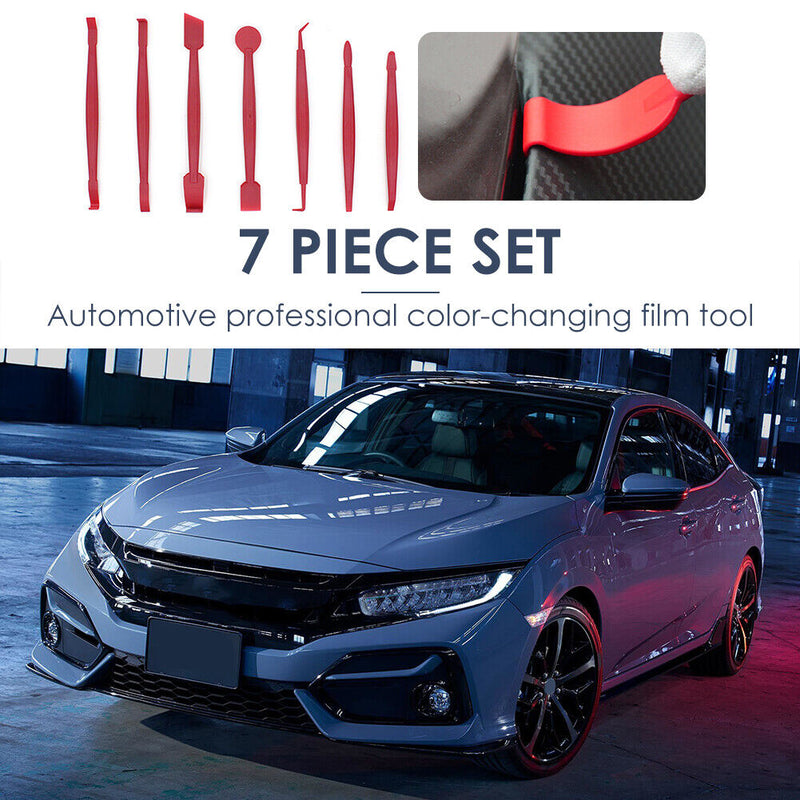 7pcs/set Car Vinyl Wrap Install Tool Kit Film Wrapping Window Tinting Tools