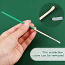 4Pcs Bamboo Wooden Ear Cleaner Spoons Anti-Slip Earpick Ear Care Earwax U0C7
