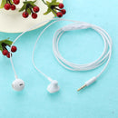 Sports Headphone Universal Phone Metal Headphones Ear Style(Black)