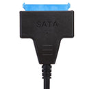 5Gbps SATA to Dual USB3.0 Portable Adapter Cable for External 2.5 inch SATA/HDD