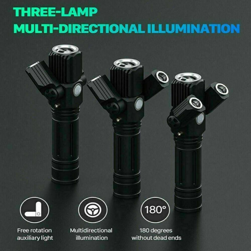 With Rack MTB Flashlight Bike Lights LED Torch Rear Lights Bicycle Front Lamp