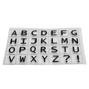 Transparent Clear English Writing Silicone Sealing Letters Pattern Stamp DIY Sc