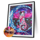 5D DIY Partial Special Shaped Drill Diamond Painting Moon Cat Handmade Art Gift