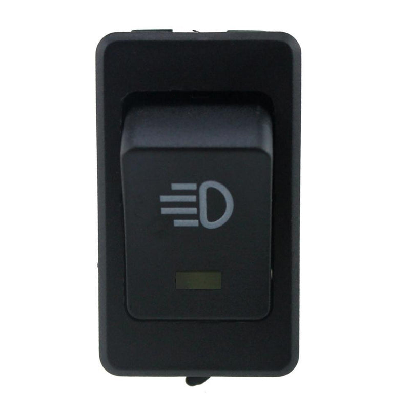 12V 35A 4 Pin Fog Light Rocker Switch with LED for Car Truck Dash (4 Color)