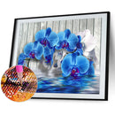 5D Diamond Painting Flower Full Round Drill Rhinestone DIY Crafts Mosaic Pict