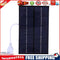 USB Solar Panel Outdoor 5W 5V Polysilicon + Epoxy Travel DIY Solar Charger