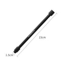 SUNDICK Lamp Extension Tube Outdoor Camping Gas Tank Extension Rod (Black) Newly