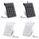 Numeric Keypad Digital Keyboard Number Pad Wired For Laptop PC Notebook Desktop