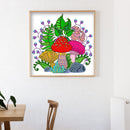 Part Drill Special Shaped DIY Colorful Mushroom Diamond Painting Picture Craft