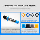 2pcs Shakeproof Mic Anti-Rolling Holder Sleeve Mic Bottom Protection Sleeve