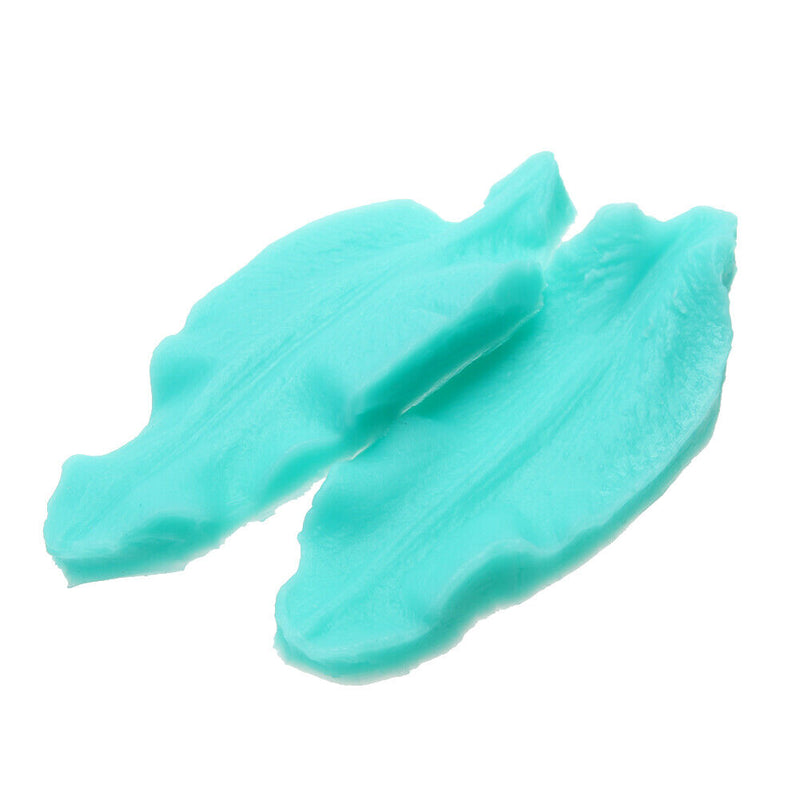 Silicone Mold Flower Leaf DIY Fondant Cake Mould Decorate Tools (Lily Leaf)