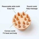 Wooden Massage Comb Acupoint Massage Claw Scalp Massage Loss Anti-hair S9R6