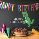 Boys Birthday Cake Topper Cake Inserted Card Dessert Decoration Cupcake Decor