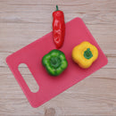Plastic Non Slip Anti Bacterium Cutting Board Food Chopping Block(Red)
