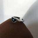 for Women Girl Heart Ring Index Finger Rings Opening Design Ring Love Ring