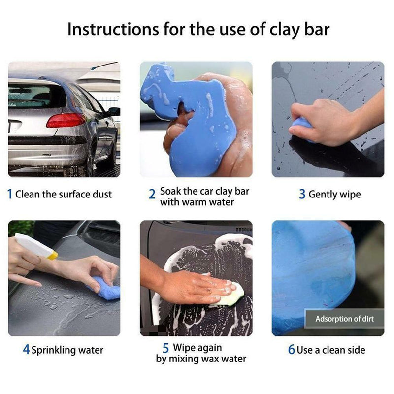 Clay Bar Car Auto Cleaning Remove Marks Detailing Wash Cleaner Mud hot