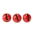20pcs 25mm Metal Jingle Bells Christmas Hanging Decor Pet Pendant (Red) Newly