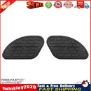 1 Pair Motorcycle Fuel Gas Tank Traction Pads Knee Grip Protectors (Black) Newly