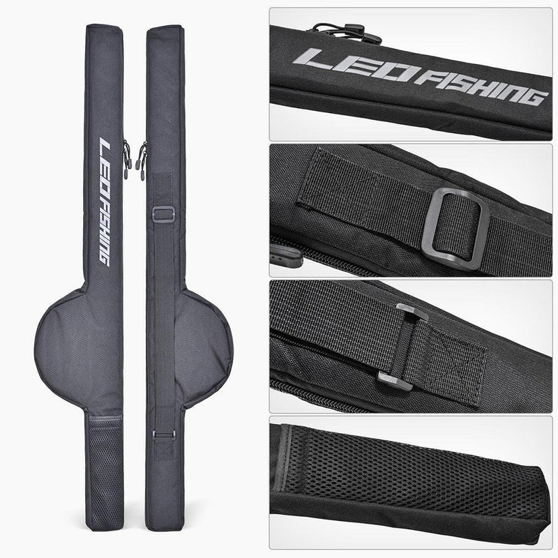 Adjustable Waterproof Fishing Rod Carrier Pole Holder Storage Bags (106cm)