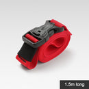 Nylon Cargo Strap Luggage Belt Outdoor Camp Quick Release Buckle (150cm) Newly