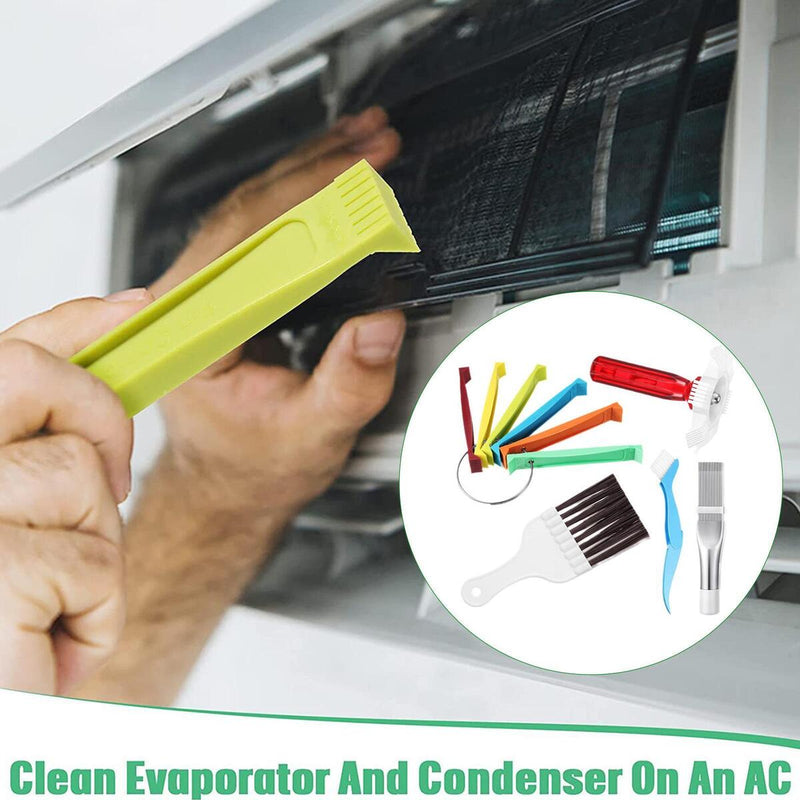 Air Conditioner Fin Comb Condenser&Radiator Fin Straightener Cleaner Repair Too.