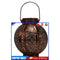 Hollowed Solar Lanterns - Outdoor Hanging Wrought Iron Landscape Lights (A)