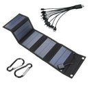 Travel Camping Phone Charger Folding USB 70W Power Charger Solar Panel