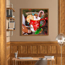 Frameles Coffee Cup Oil Paint By Numbers Wall Art Posters Picture Craft Gift Kit