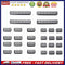 24pcs 6/8/24 Pin Cable Comb Organizer Clamp for 3.0-3.6mm PC Power Cables Wiring