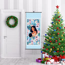 DIY Hand Painted Paint By Numbers Oil Canvas Pictures Girl in Flowers Kit Craft
