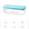 3 in 1 Ice Cube Tray with Lid Silicone Ice Container Maker Mold Bar Kitchen T