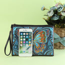 DIY Butterfly Special Shaped Diamond Painting Women Wristlet Purse Zipper Clutch