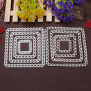 4pcs Metal Cutting Dies Stencils for DIY Scrapbook Photo (Square Butterfly)