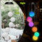 Colour Changing Hanging Wind Chimes Solar Powered LED Garden Ball Outdoor A7V1