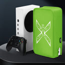 BUBM For Xbox Series Game Console Dustproof Cover for Xbox S (Green) Newly