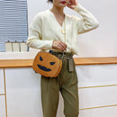 Fashion Funny Pumpkin Shape Chain Purse Handbag Women Glitter Crossbody Bags