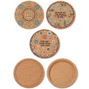 Mug Holder Cork Coasters Anti-hot Heat Pad Wooden Cup Mat Heat Resistant