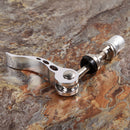 Aluminium Alloy Quick Release Bike Seat Post Clamp Seatpost Skewer sliver Newly